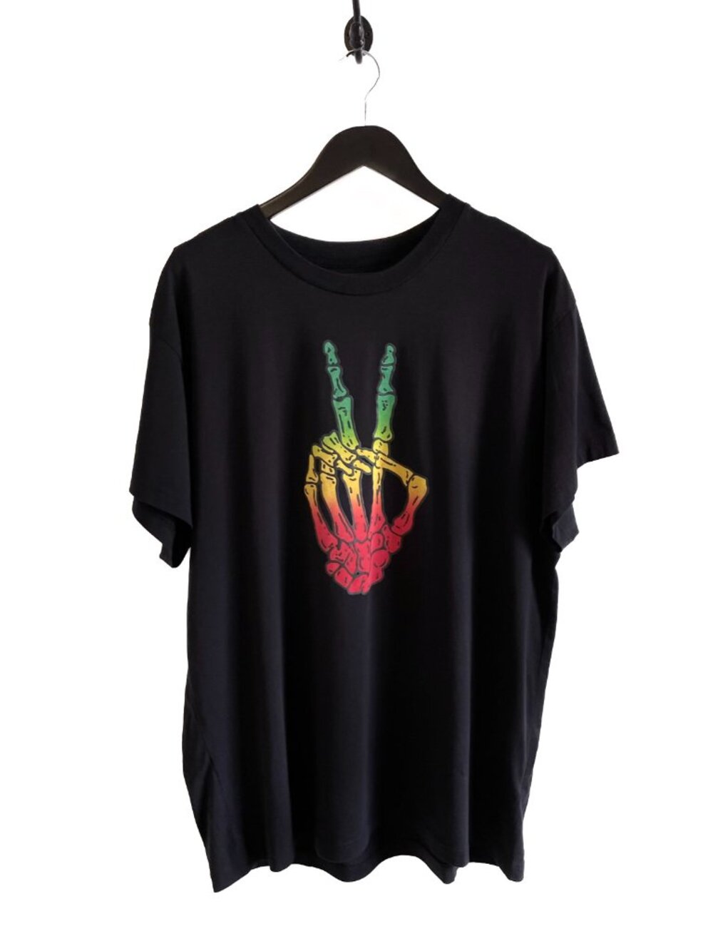 Amiri Black Peace Bones T-Shirt